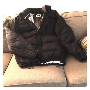 Gap- Men's Black Puffer Jacket- XXL