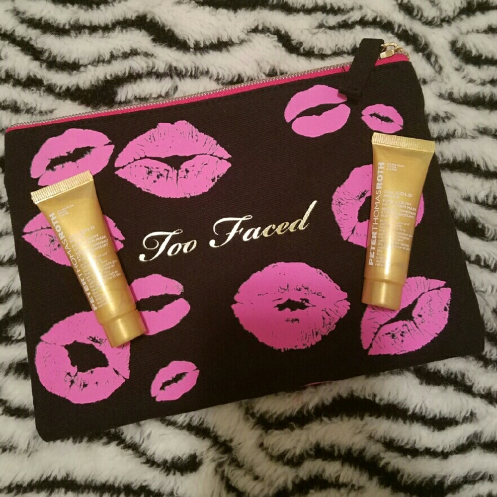 Too faced makeup bag
