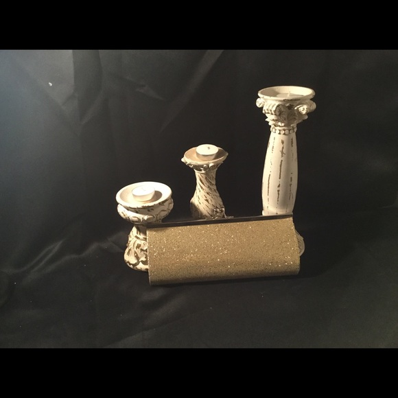 Handbags - Gold Clutch