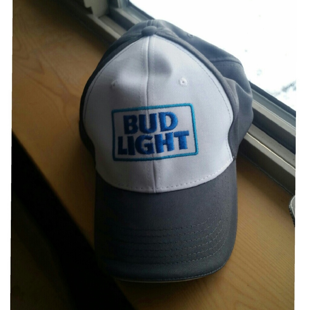 Bud light trucker baseball cap hat