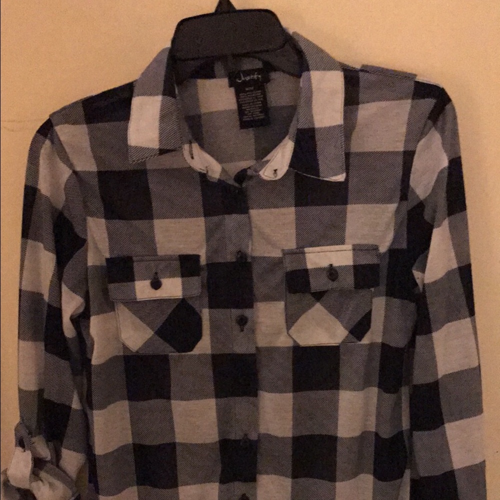 Justify plaid shirt