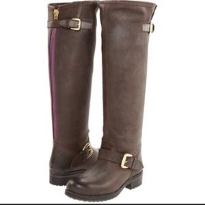 Steve Madden Lindley knee high leather boots