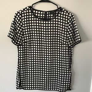 Jcrew window pane top