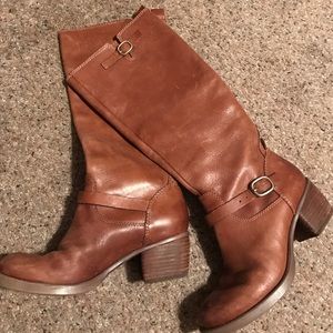 Lucky brand leather boots