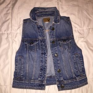 denim vest