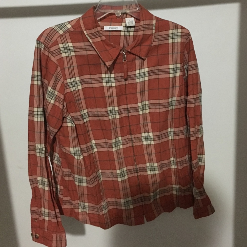 Long sleeve flannel shirt