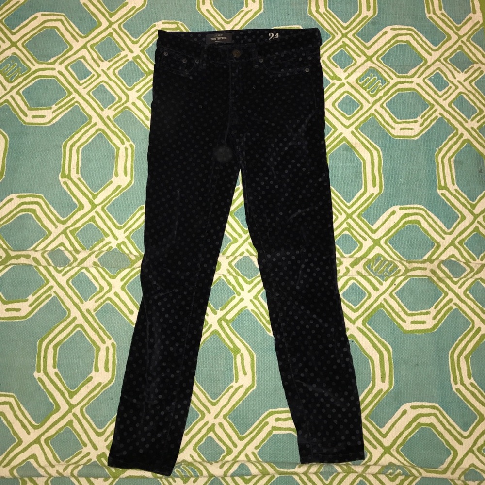 J. Crew Pok-A-Dot Corduroys