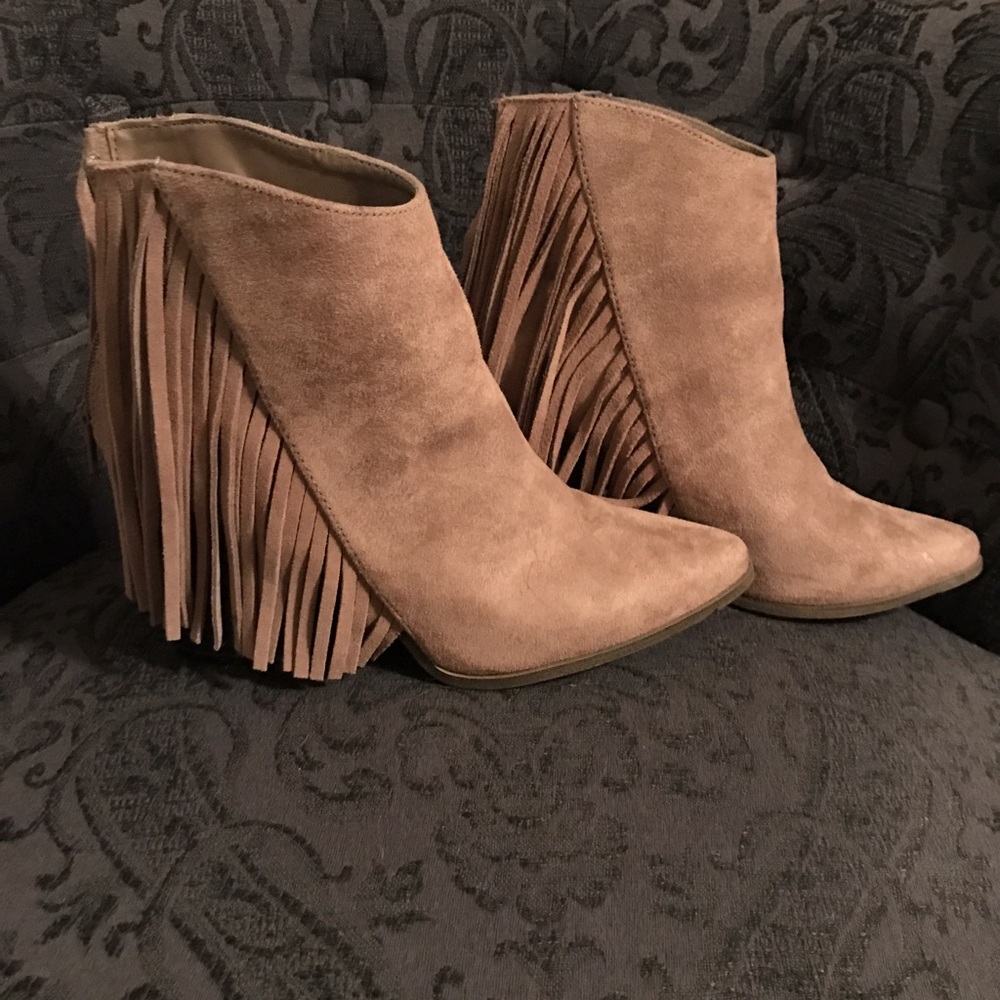 Candies fringe bootie