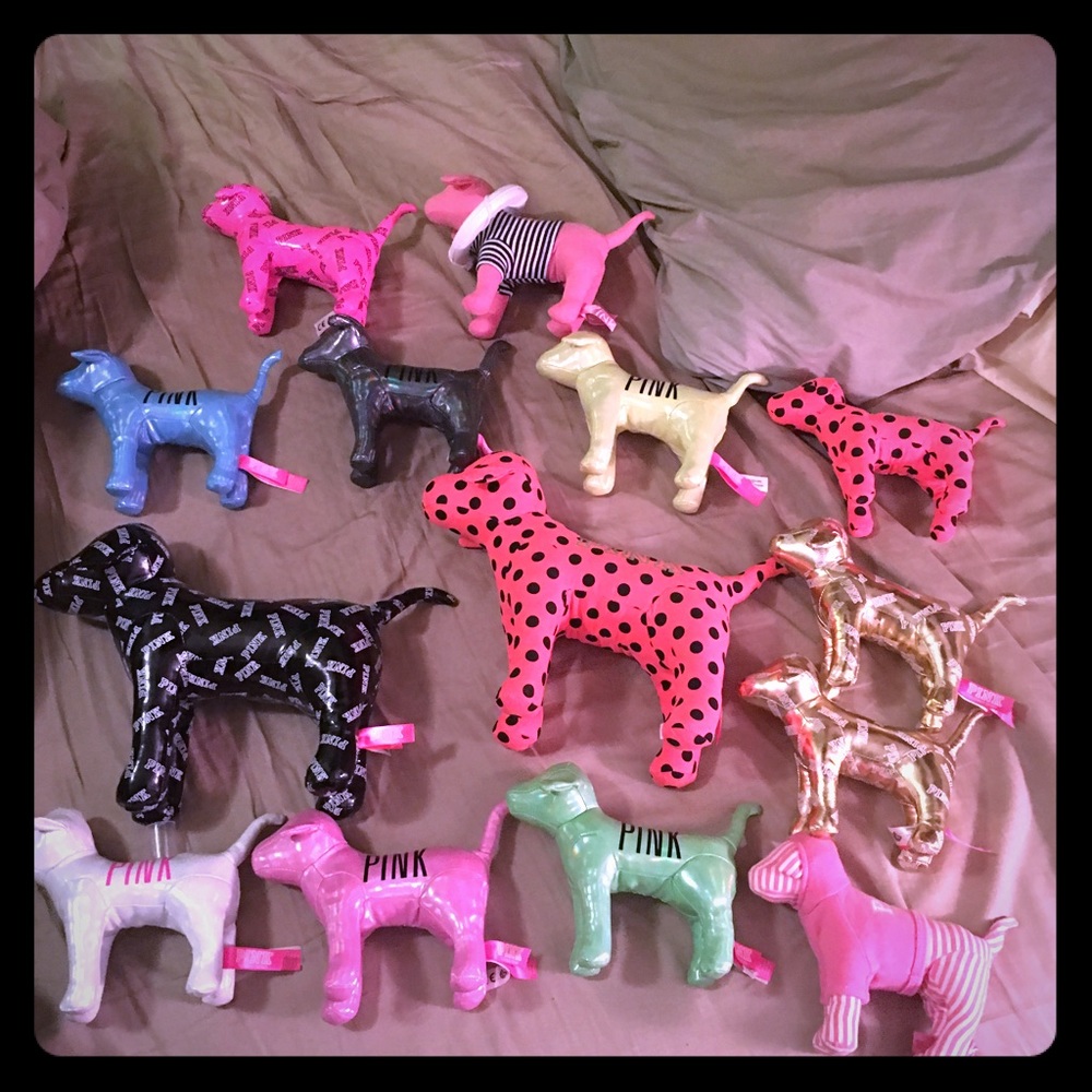 Lot of 14 VS PINK Dogs