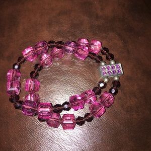Purple bracelet