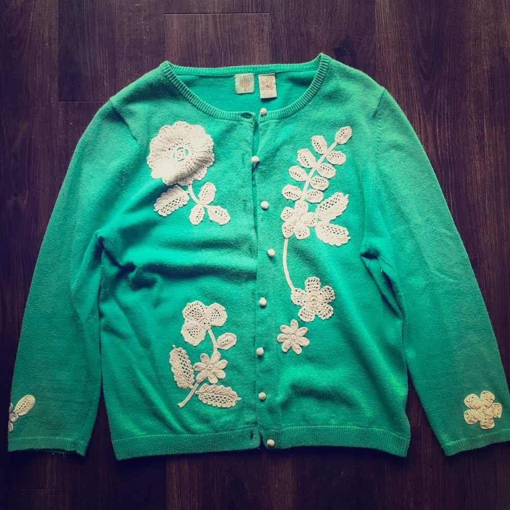 Classic Anthropologie cardigan
