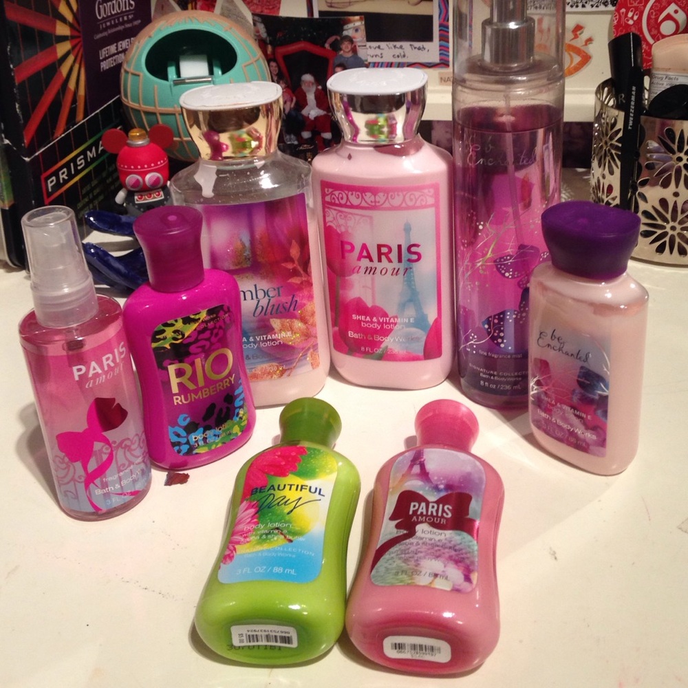 bath and body works bundle💗