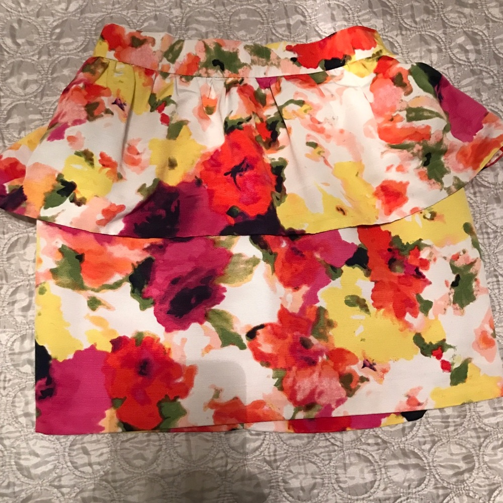 Forever 21 floral skirt