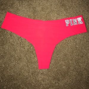 VS Pink seamless thong NWT