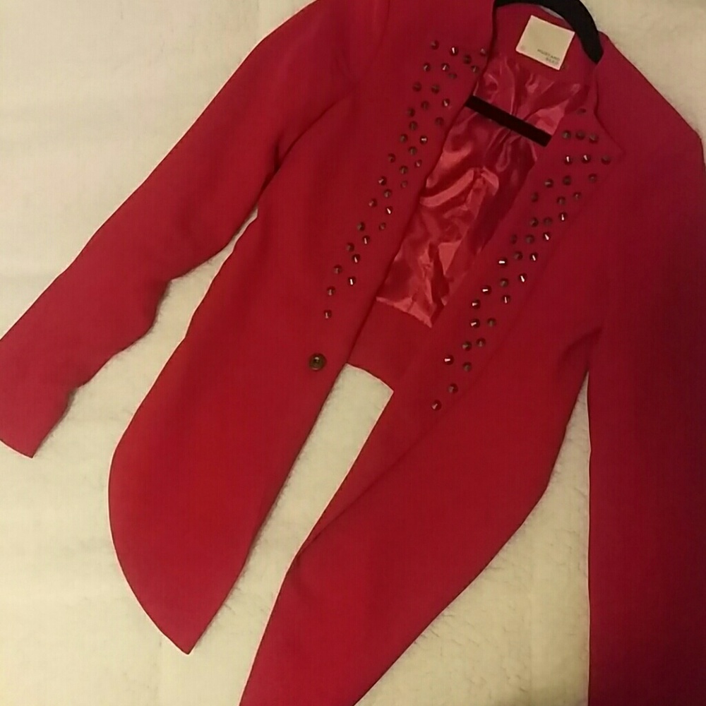 Red blazer