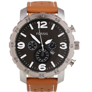 Fossil Grant Chronograph Leather Mens Watch
