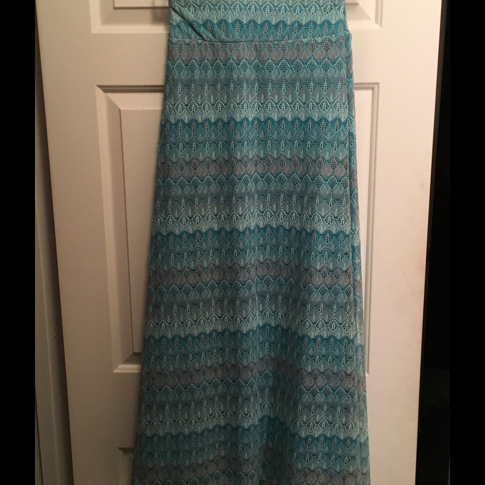 A-Line Maxi Skirt from Cato. Skirt is Beautiful!!