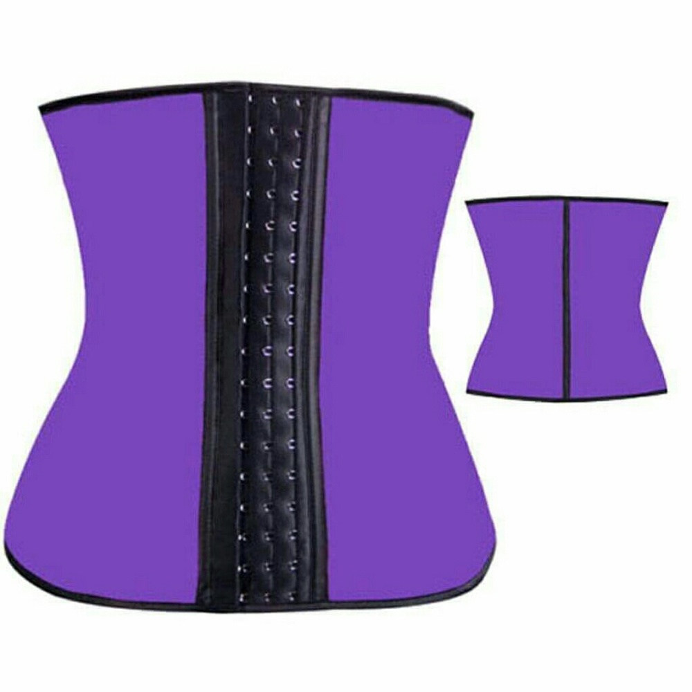 100 % Latex Waist Trainer 9 steel bonning 3 hooks