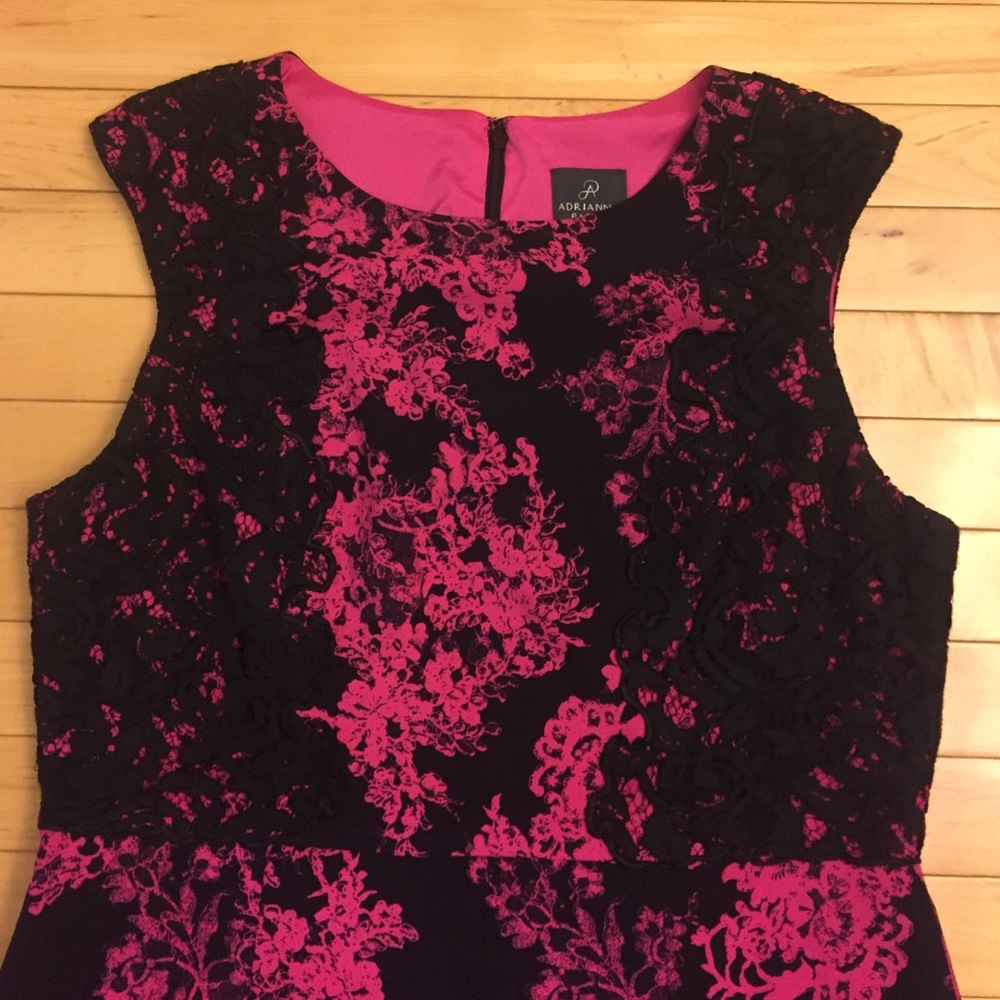 ⛔️SOLD⛔️NEW Adrianna Papell Dress Size 14 - Picture 5 of 8