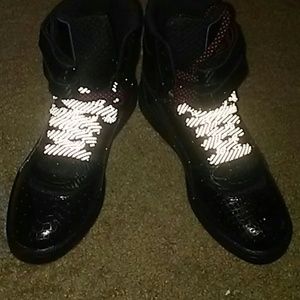 Puma high top limited edtion snake skin print