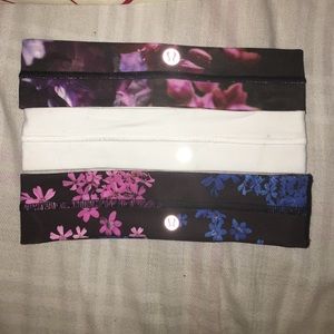 3 Lululemon headband