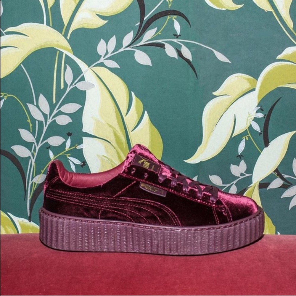 FentyxPuma creepers burgundy #soldout US9