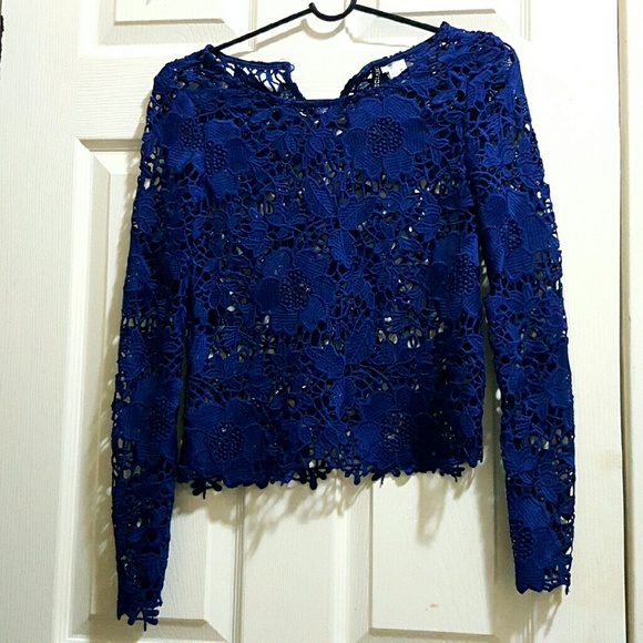 Beautiful Blue H&M Top - Picture 1 of 4