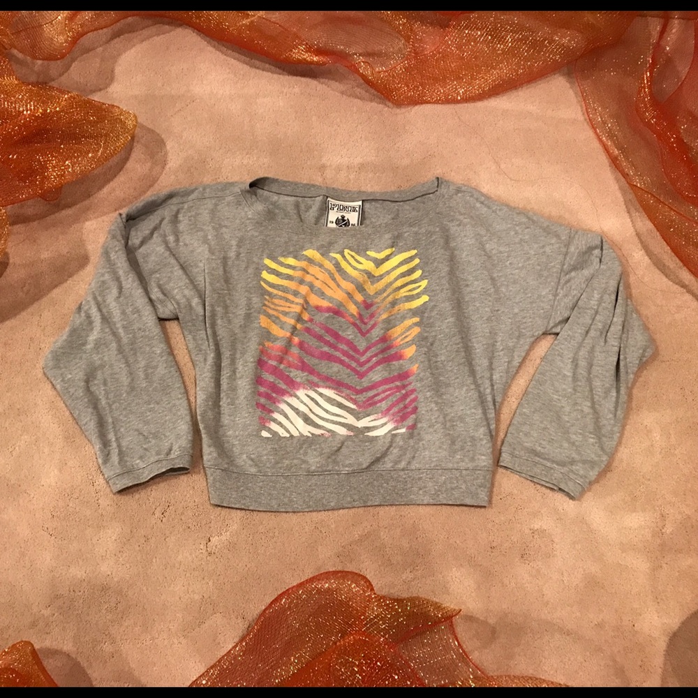 VS Pink Slouchy Crew Neck