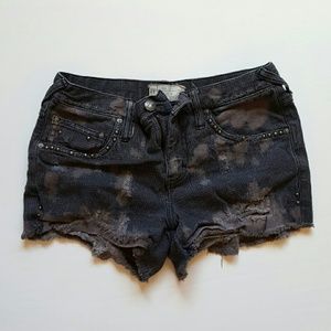 Free People Destroyed Shorts