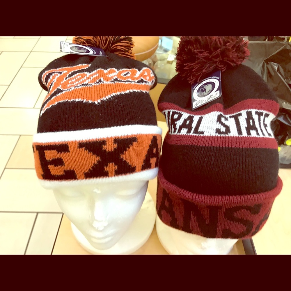 Arkansas , Texas Winter Hat Cap Beanie