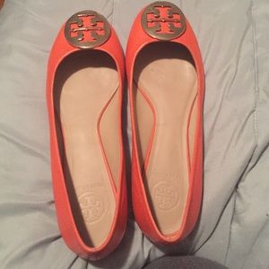 Tory Burch size 9 1/2 coral
