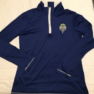 Cutter&Buck Sounders FC zip up