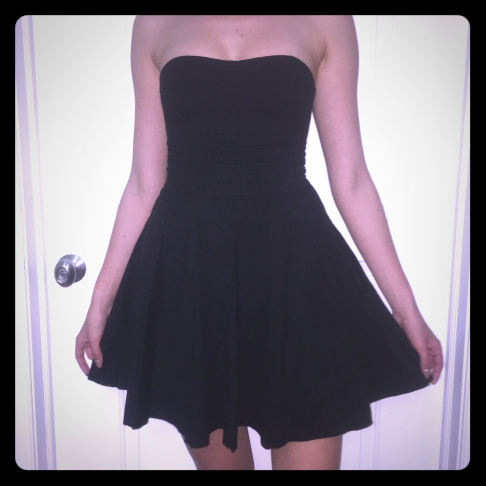 PARKER LBD Black Mini Dress Sz Small