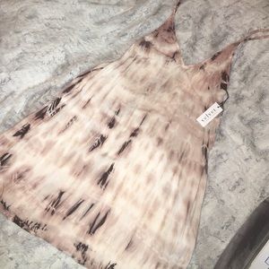 Silky Tie Dye Dress