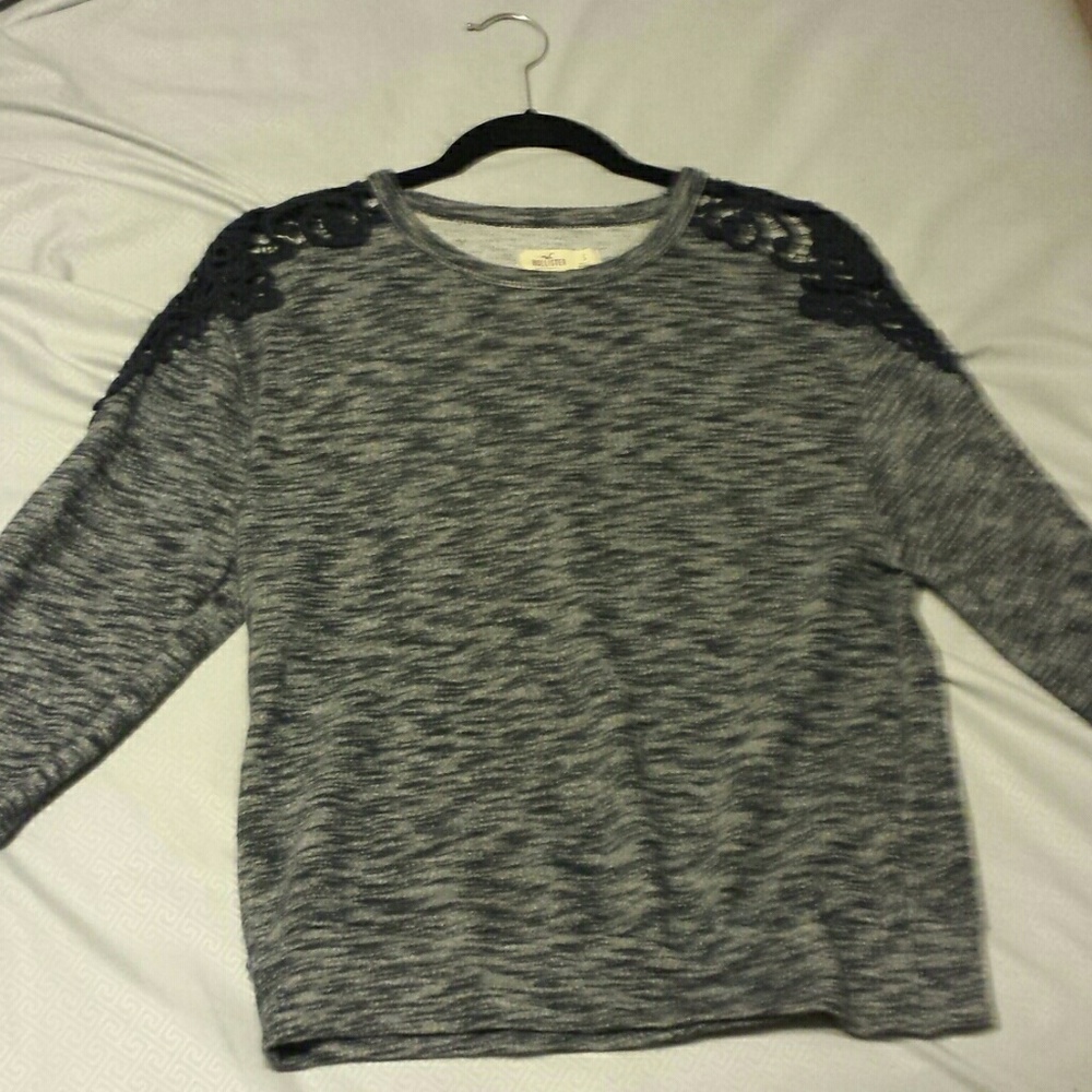 Hollister Lace Detail Sweatshirt