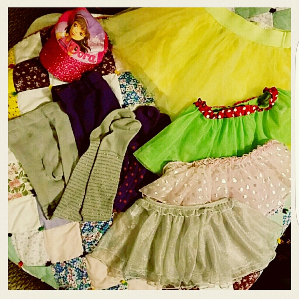 SOLD! Toddler tights and tutus