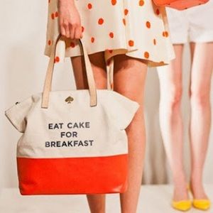 Eat Cake for Breakfast Kate Spade Tote