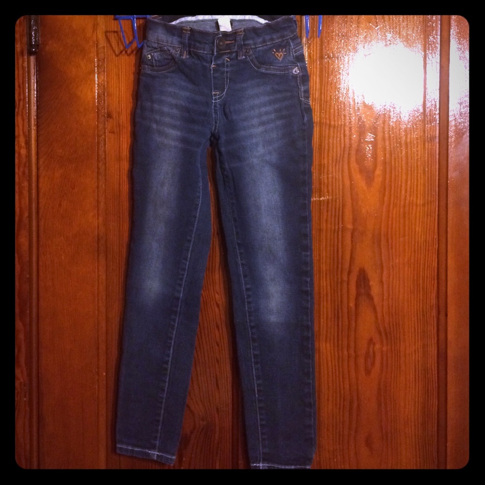 Girls sz. 8 Dark Blue Justice Jeans