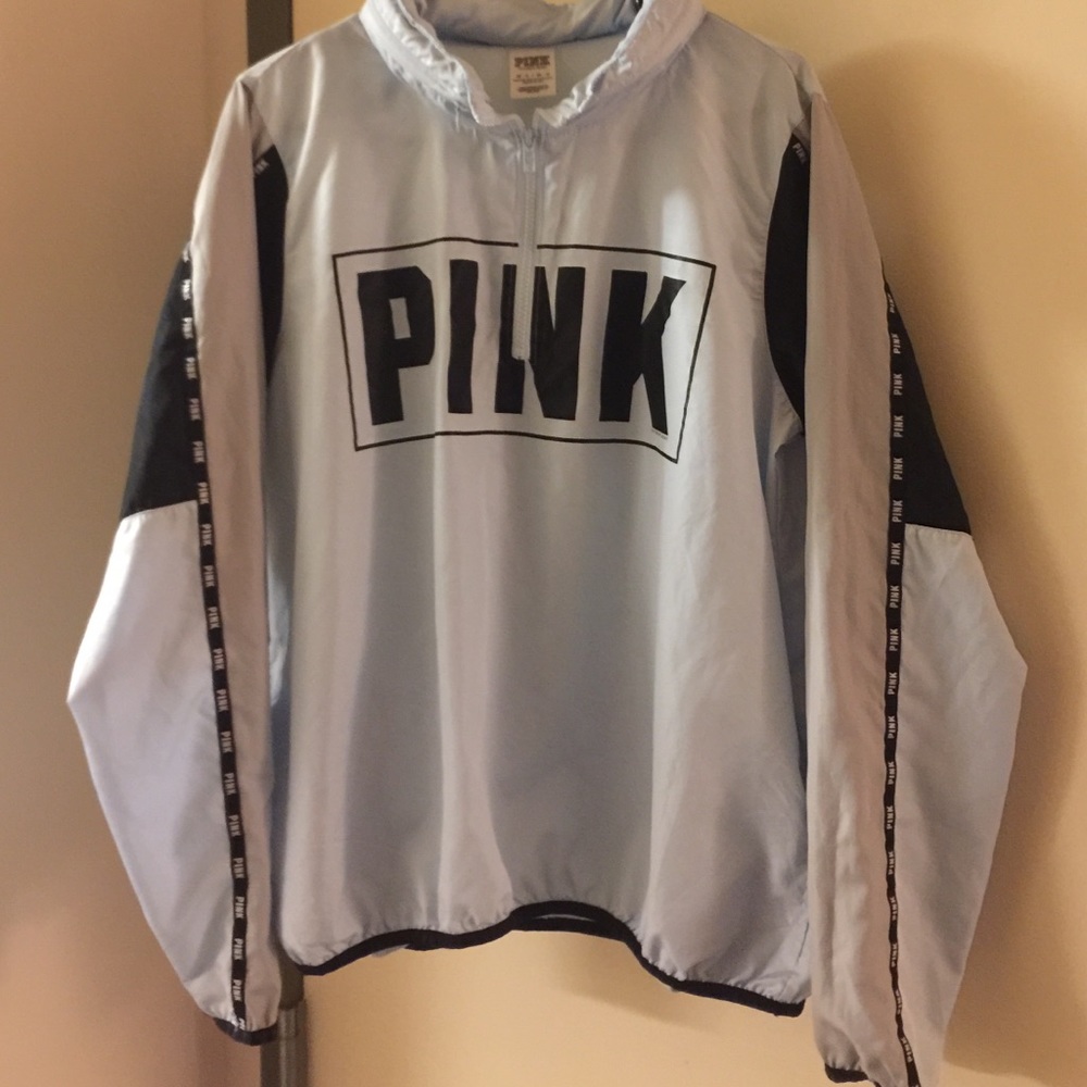 VS Pink Windbreaker Leggings outfit