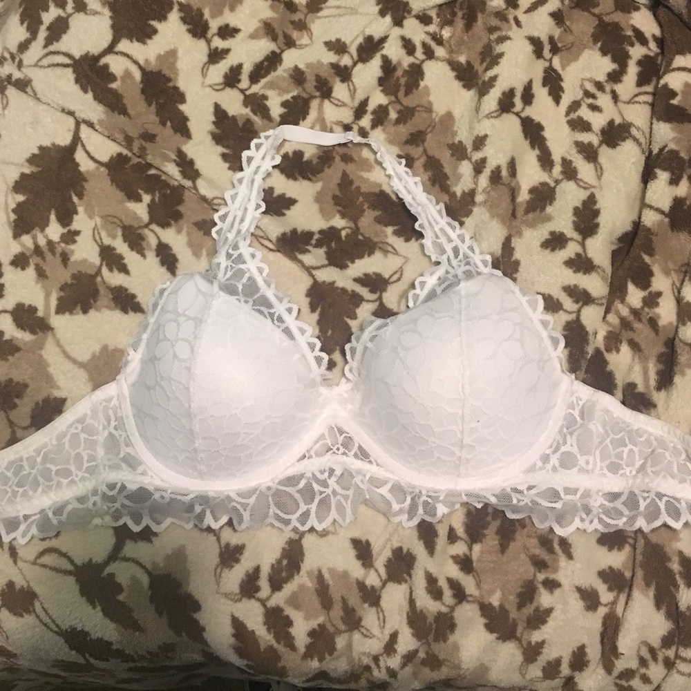 VS Pink Halter Bralette