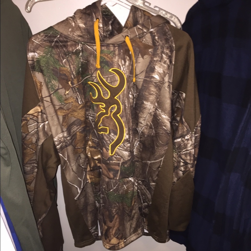 Men's Browning Camo Hoodie