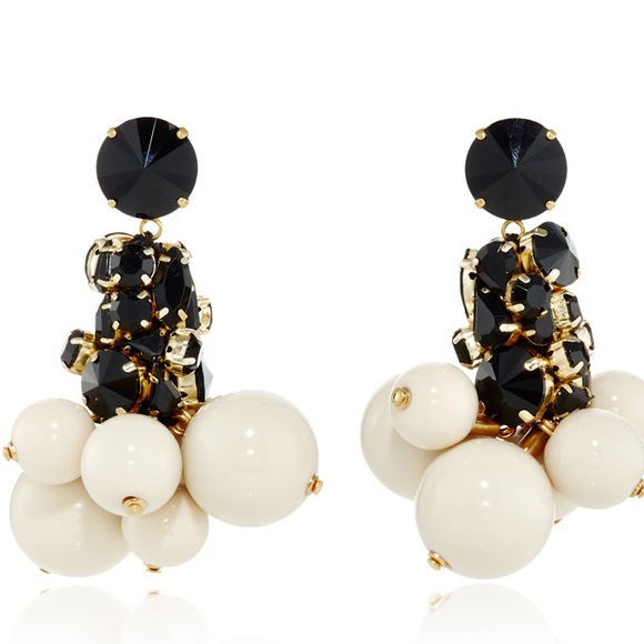 💥SOLD💥 Marni Strass Drop Earrings - Picture 1 of 3