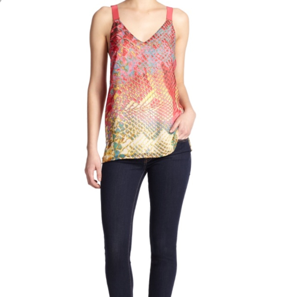 Ramy Brook snakeskin tank - Picture 1 of 4