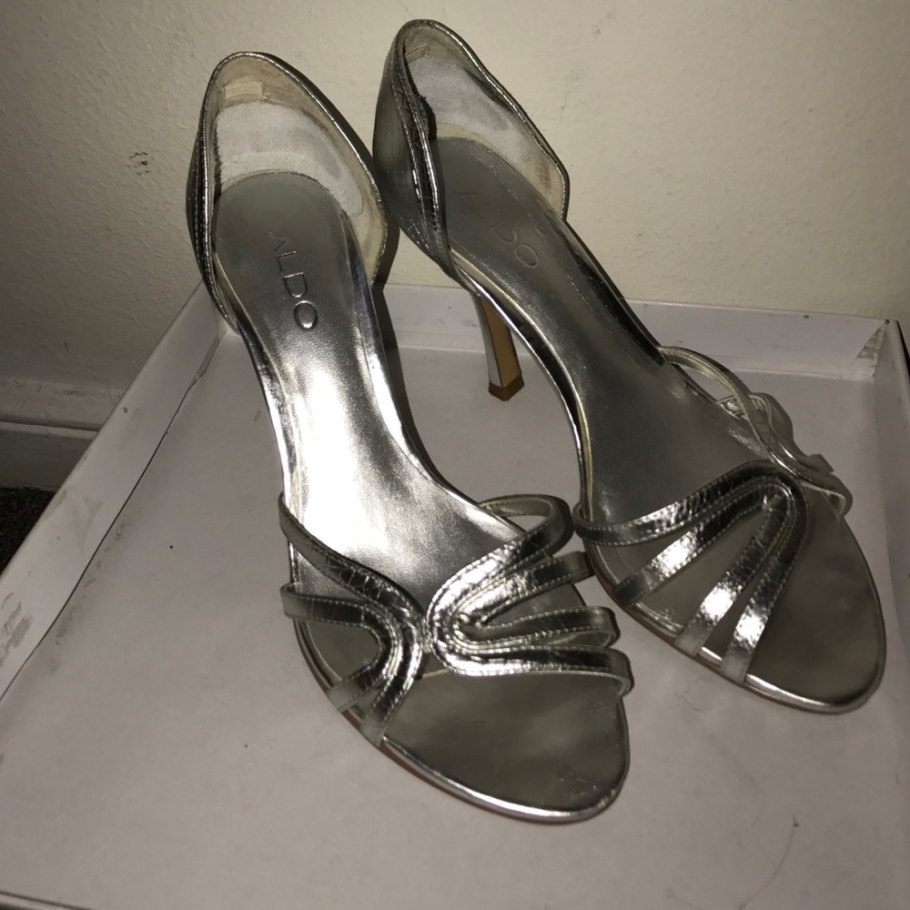 Aldo Sliver Heels