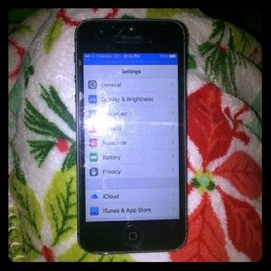 Black iPhone 5 16gb Unlocked