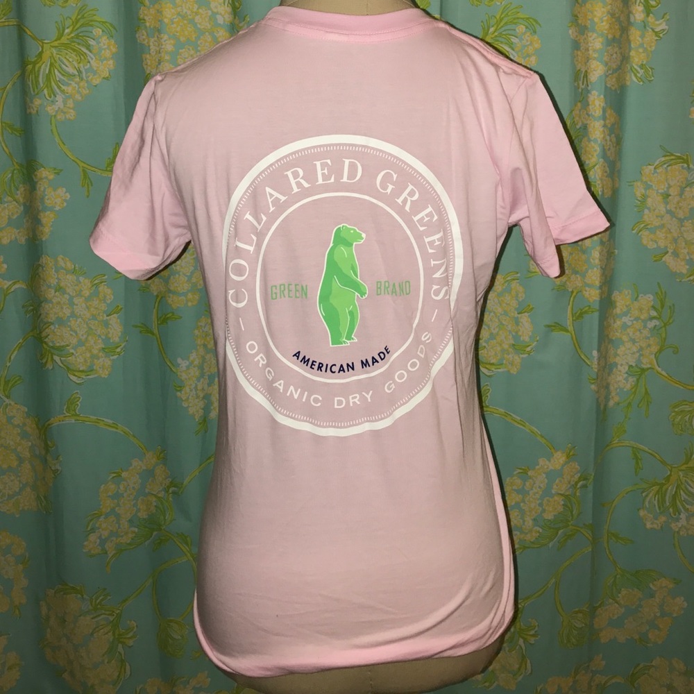 Fitted Collared Greens Shirt - Picture 2 of 4