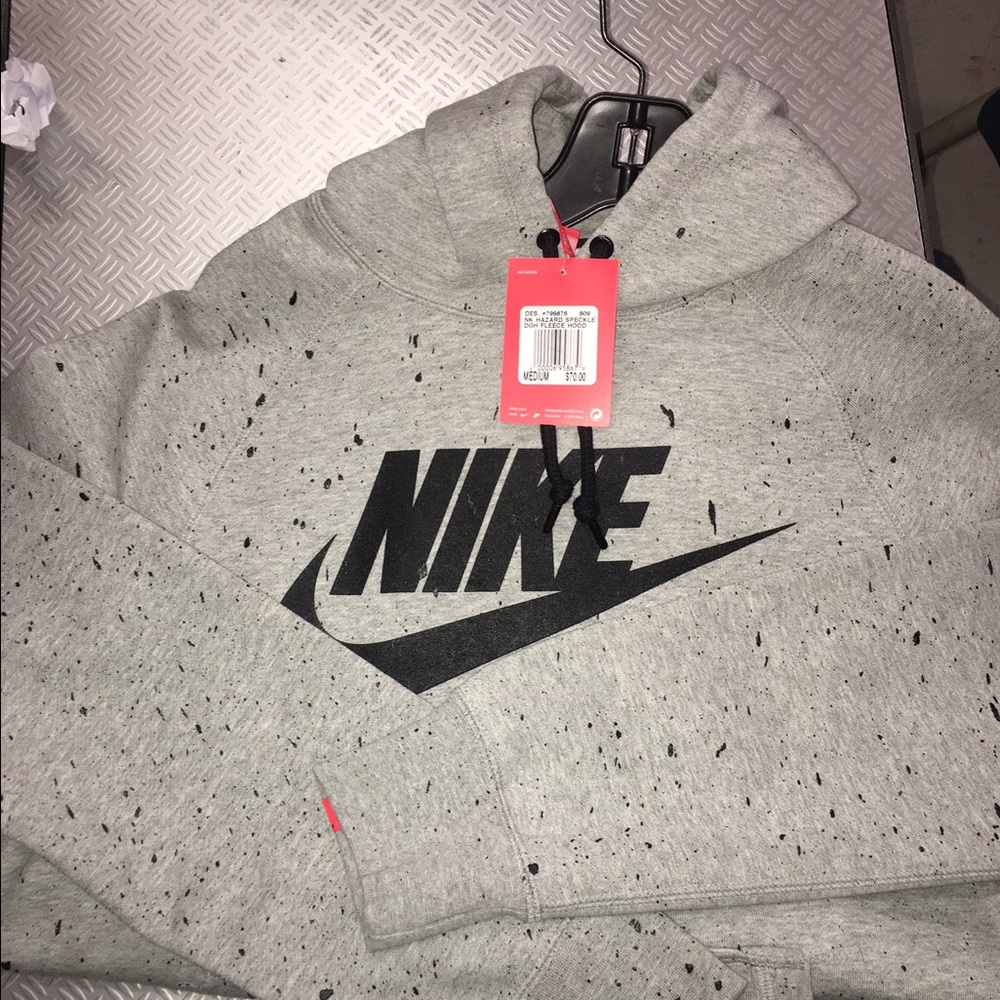 Nike men's grey hoodie
