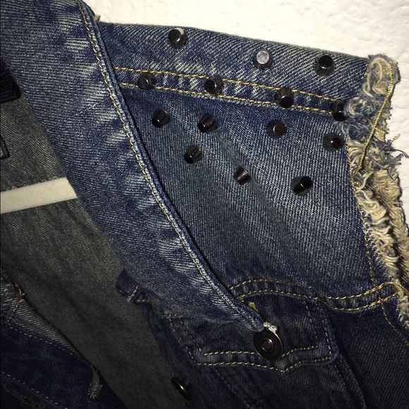 jean jacket vest - Picture 2 of 3
