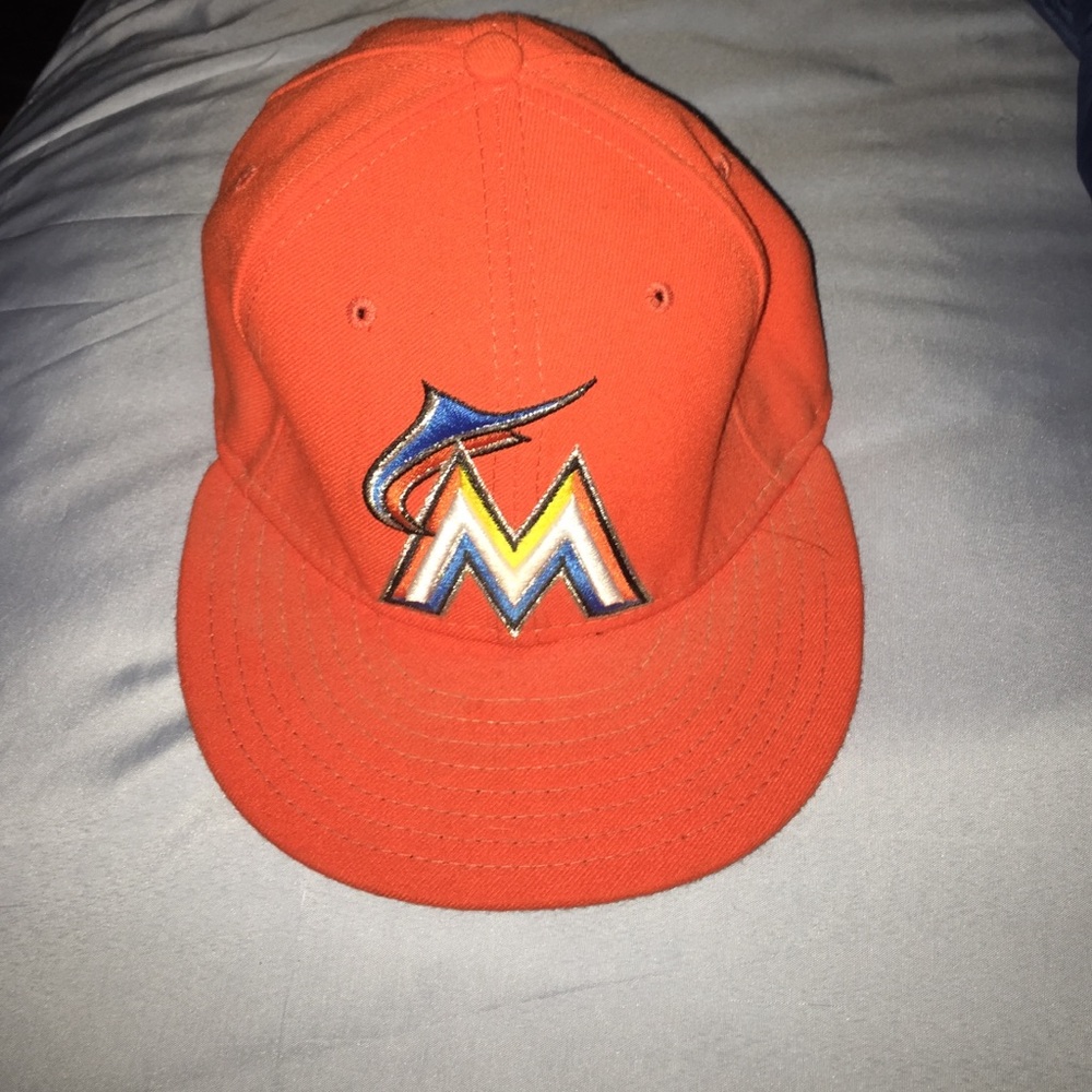 Miami marlins new era flat bill