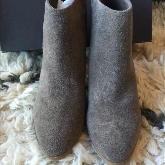 J.CREW EATON SUEDE BOOTIE Green Brown - Size 6 NWT - Picture 3 of 4